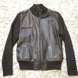 CABO Women Large Leather Jacket ~ barely wear, EU